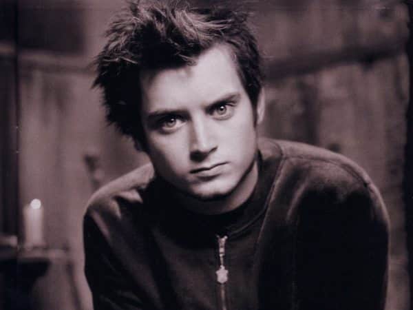 Elijah Wood Long Spiky Messy Hair