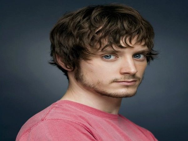 Elijah Wood Shaggy Curly Hair