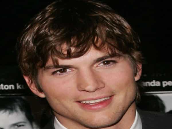 Ashton Kutcher Tussled Hair