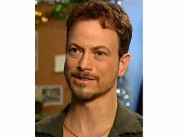 Gary Sinise Auburn Short Hair with Longer Bangs