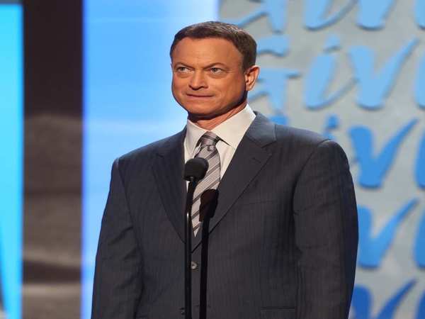 Gary Sinise Mega Short Dark Hair