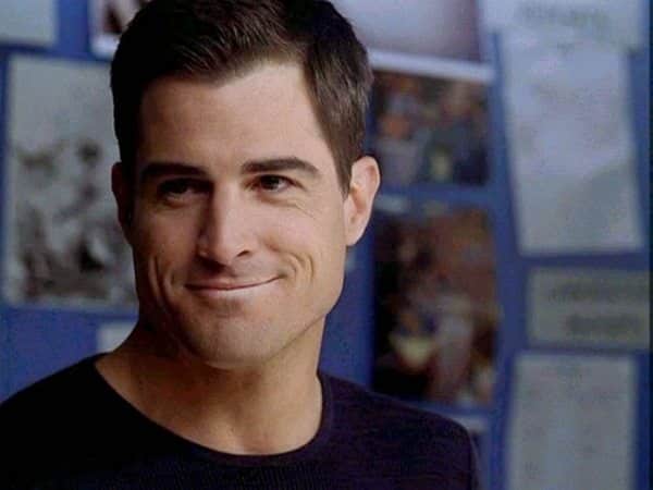 George Eads Dark Hair with Longer Sides