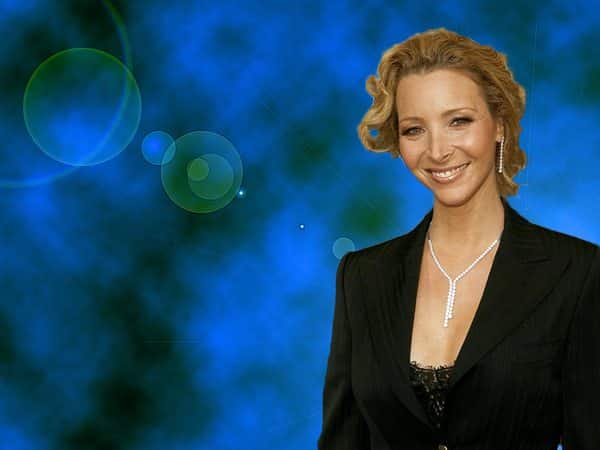 Lisa Kudrow Dark Blond Wavy Bun