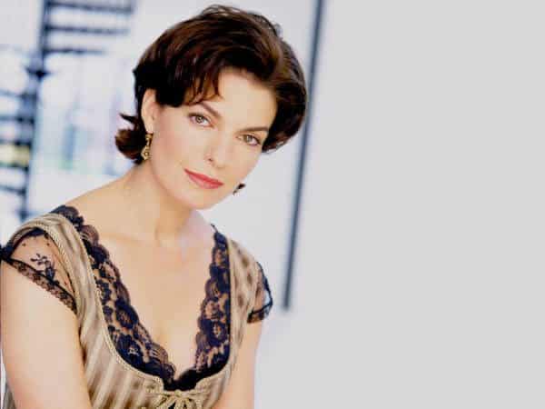 Sela Ward Short Hair with Side Swept Bangs