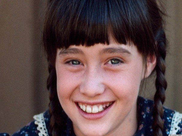 Young Shannen Doherty with Braids