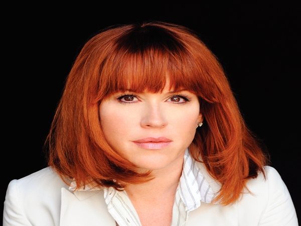 Molly Ringwald Medium Red Straight Hair