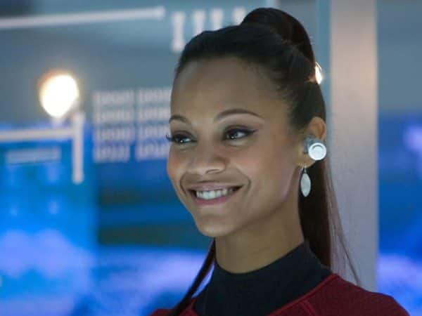 Zoe Saldana Long Straight Pony Tail