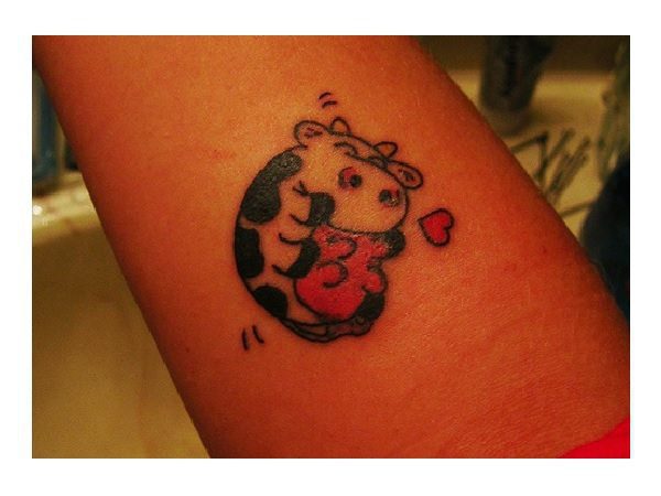 Adorable Cow Tattoo Ideas  Their Symbolism  Tattoo Twist