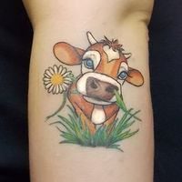 12 Minimalist Cow Tattoo Ideas To Inspire You  alexie