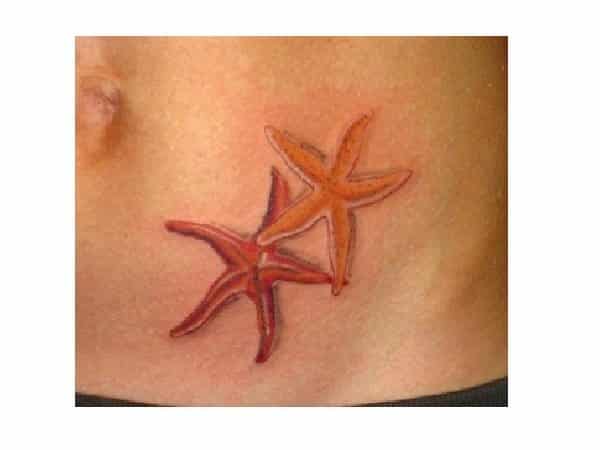 Double Starfish Tattoo