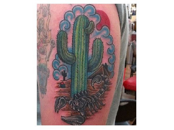 30 Coolest Prickly Perfect Cactus Tattoo Designs To Ever Exist  Psycho Tats