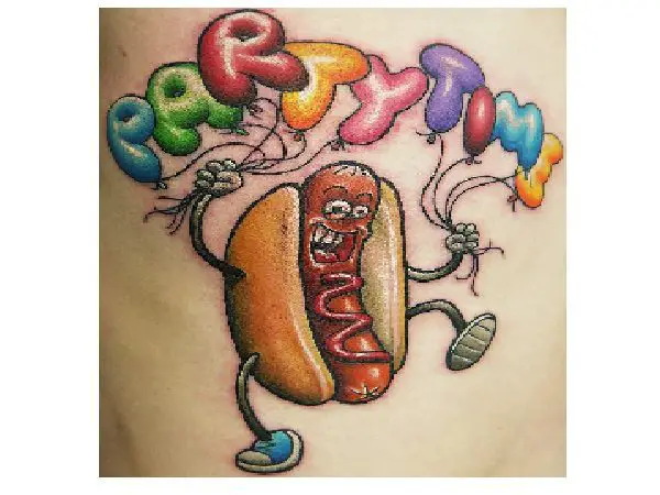 Hot Dog Tattoos