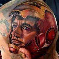 Iron man tattoo Iron man drawing Iron man mask