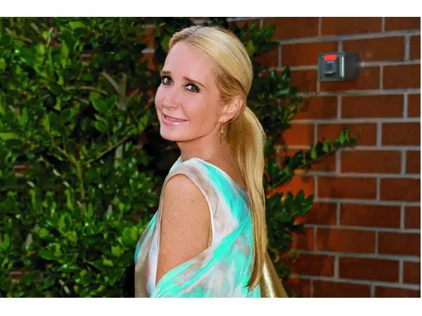 Kim Richards Platinum Pony Tail