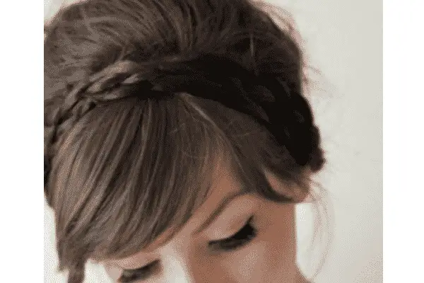 10 Cute and Casual Braided Wedding Hairstyles braided wedding hairstyles 10 headbangs with bangs