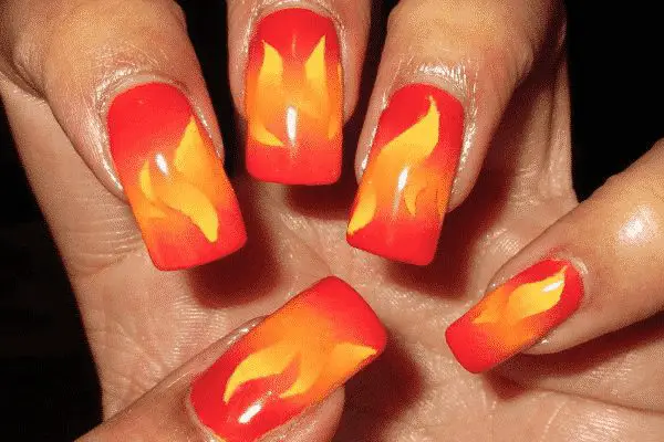 fire nail designs 8