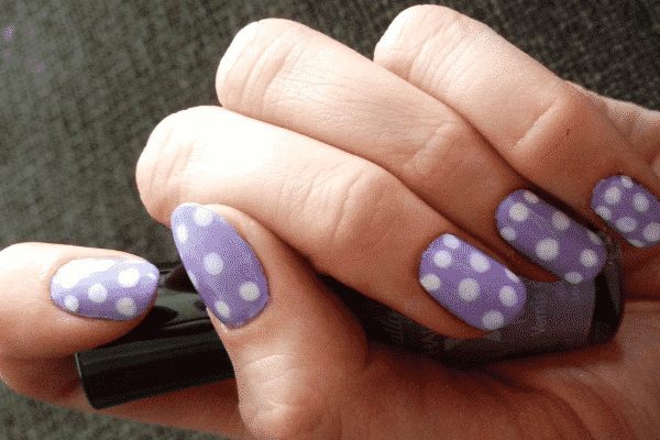 lilac nails 14