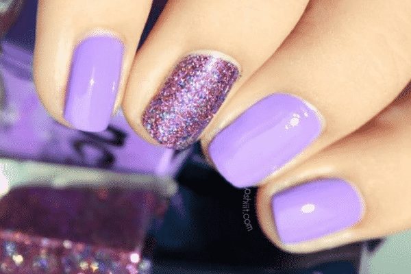 lilac nails 4