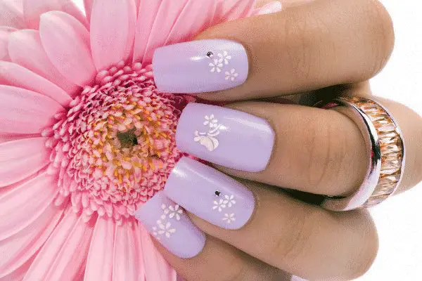 lilac nails 9