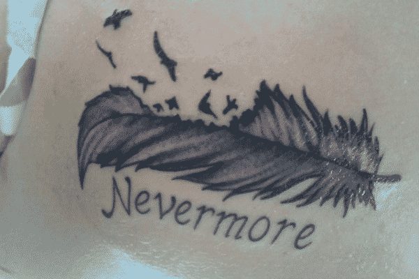 Tattoo uploaded by Tony  Edgar Allen Poe theme the Raven  Tattoodo