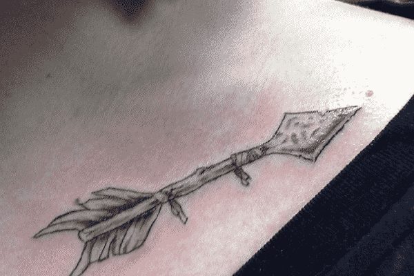 collar bone tattoo design ideas