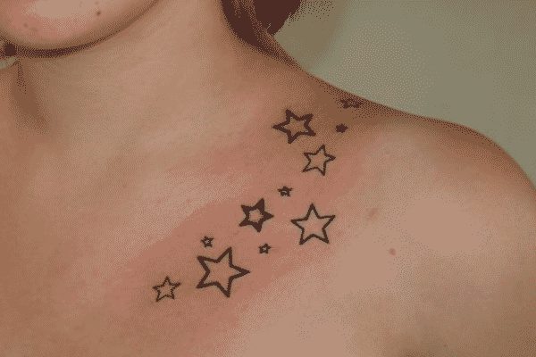 collar bone tattoo design ideas