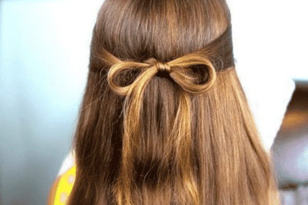 hair bow hairstyle