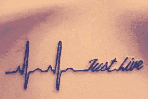 heartbeat tattoos