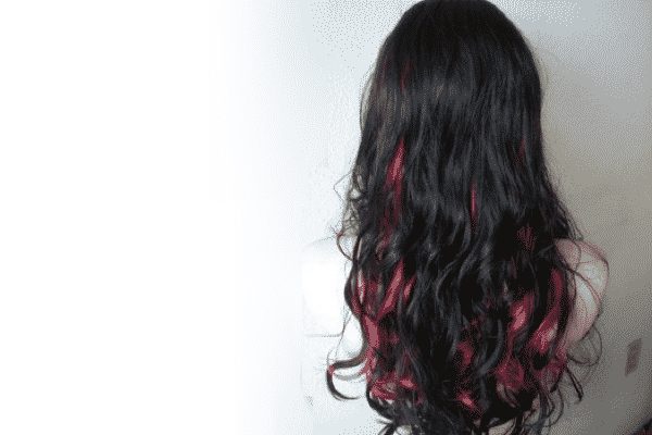 Pink Streaks in Brown Hair - 24 Pretty Collections | Design Press