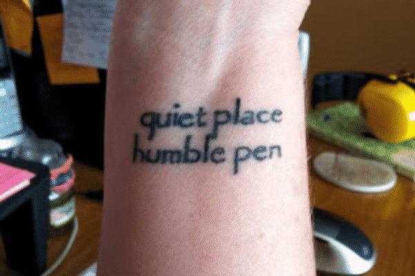 tattoo design ideas for writers