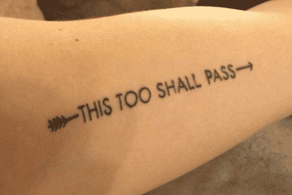 this too shall pass tattoo