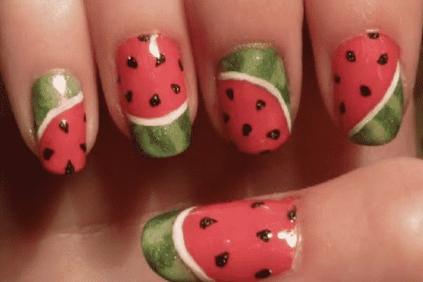 15 Watermelon Nail Designs for Summer Design Press