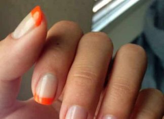 12 Refreshing Colored French Tips for Summer