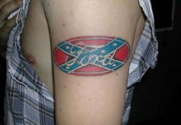 confederate flag tattoo design ideas