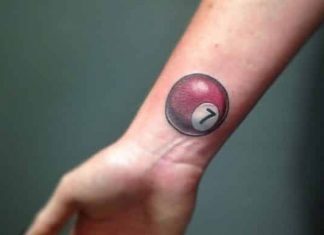 17 Striking Pool Tattoo Design Ideas