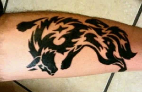 animal tribal tattoos 12