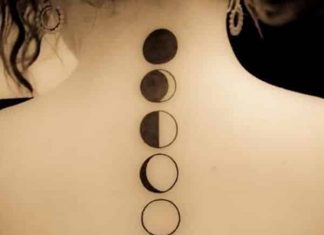 17 Magnificent Moon Phases Tattoo Ideas