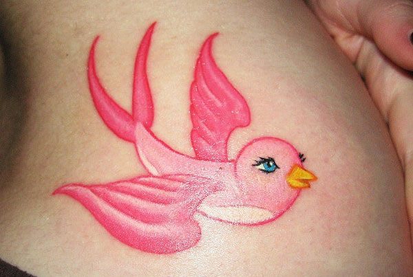 pink tattoo desigs
