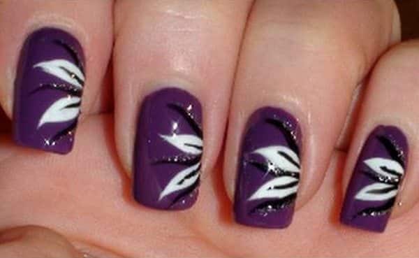 32 Pretty in Purple Nail Art Designs Design Press
