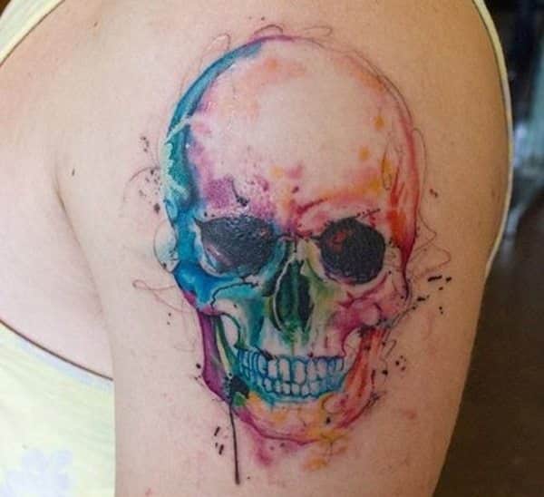 watercolor tattoo
