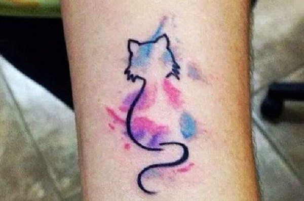 watercolor tattoo