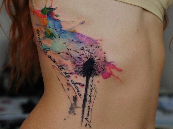 watercolor tattoo