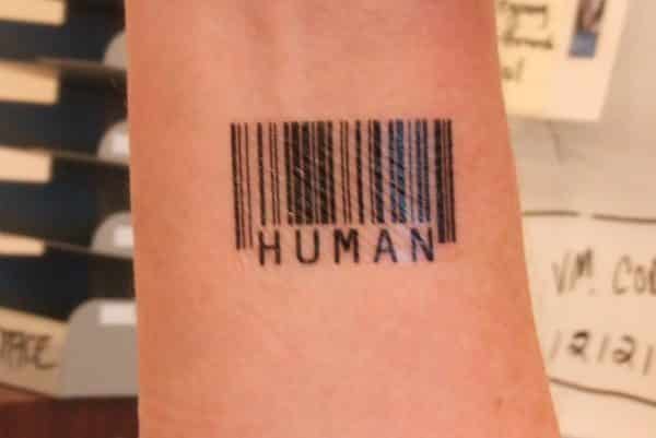 barcode tattoo