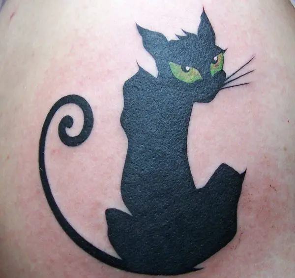 15 Good Luck Black Cat Tattoo Ideas Design Press