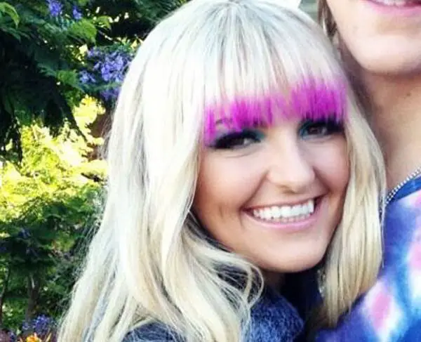 bright hair color ideas for bangs