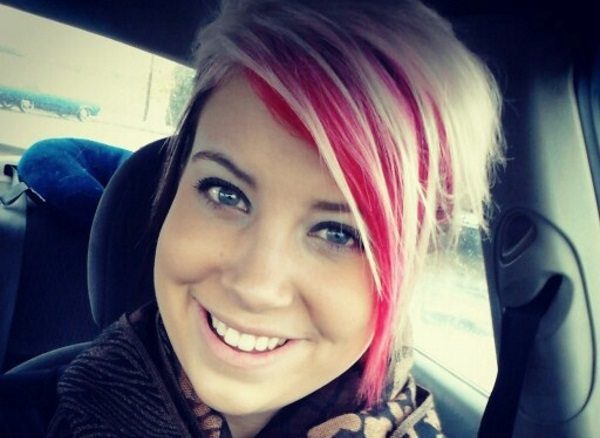 bright hair color ideas for bangs
