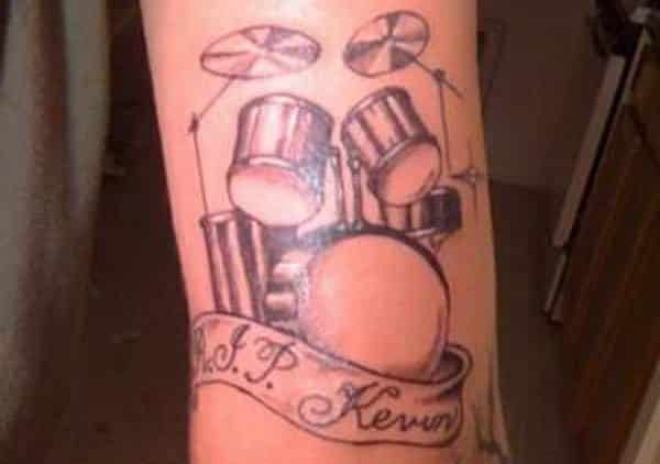 drummer tattoo