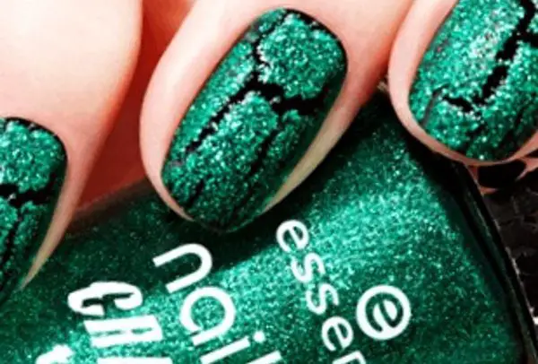 emerald green nail art 11