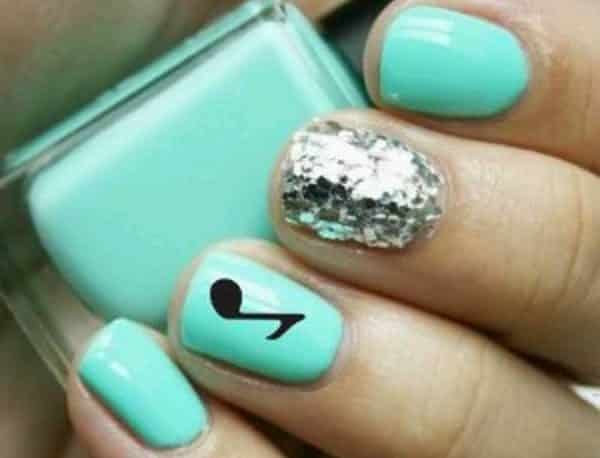 	music note nail art ideas	