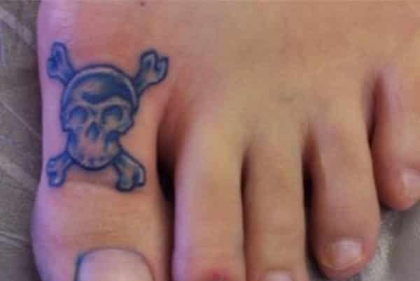  toe tattoo design ideas 